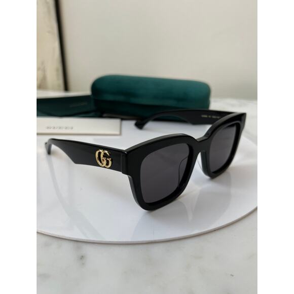 NEW Gucci GG0998S Black Marmont Logo Sunglasses - Picture 7 of 10